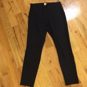 J. Crew navy leggings - the Gigi pant
